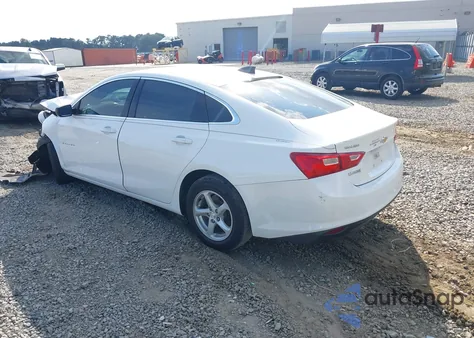 2016 Chevrolet Malibu Ls из США, поврежденный, VIN 1G1ZB5ST0GF181977